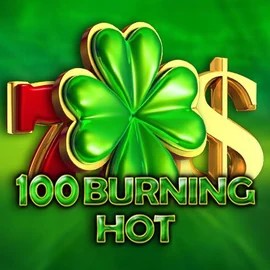 100 Burning Hot slot logo by Amusnet Interactive at Vicibet Casino100 Burning Hot