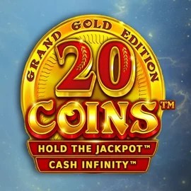 20 Coins Grand Gold Edition slot logo by Wazdan at Vicibet Casino