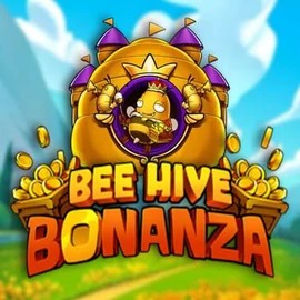 Logo of Bee Hive Bonanza from NetEnt at Vicibet Casino