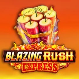 Blazing Rush Express slot logo by AreaVegas at Vicibet CasinoBlazing Rush Express