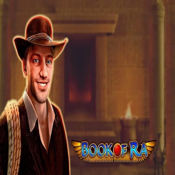 Book of Ra logo by Greentube Vicibet Casino