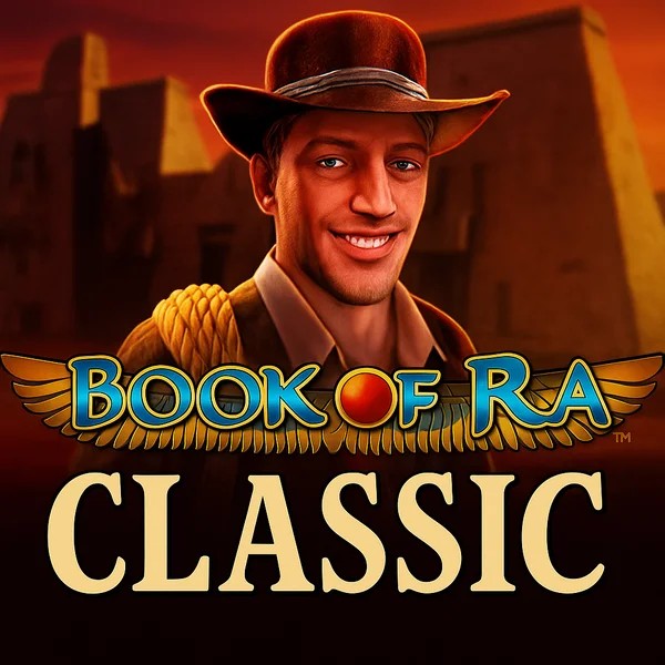Enjoy Book of Ra Classic by Novomatic – logo hosted on vicibetcasinoo.com