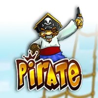 Logo of Pirate Slot from Igrosoft at Vicibet Casino