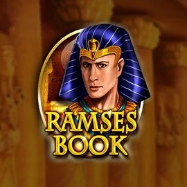 Logo of Ramses Book Deluxe from Gamomat at Vicibet Casino