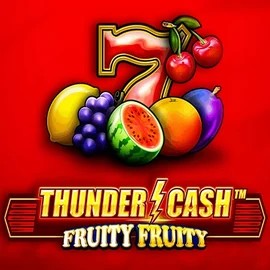Thunder Cash Fruity Fruity slot logo by Novomatic at Vicibet CasinoThunder Cash Fruity Fruity