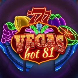 Vegas Hot 81 slot logo by Wazdan at Vicibet Casino